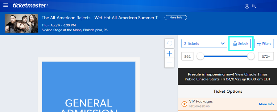 How Do You Get A Presale Offer Code For Ticketmaster